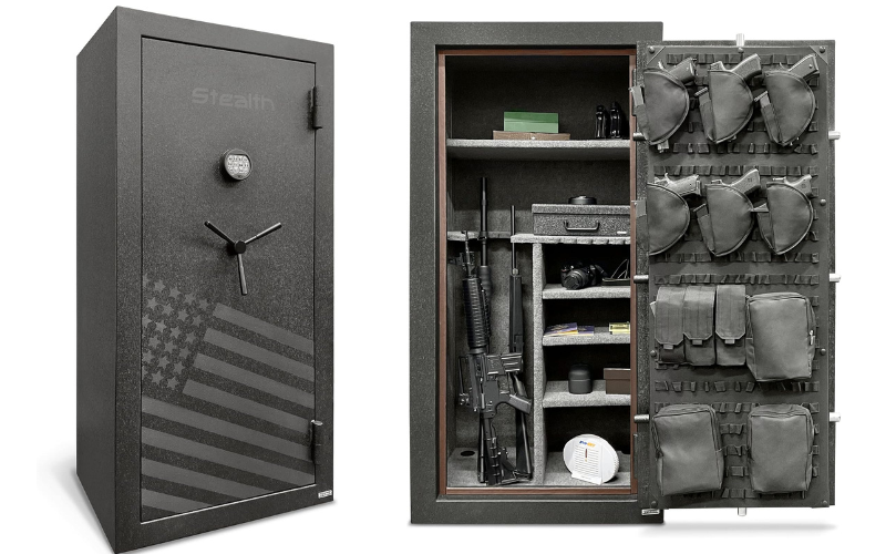 Essential Gun Safe EGS28 Special Edition FLAG Safe -Best Long Gun Safe