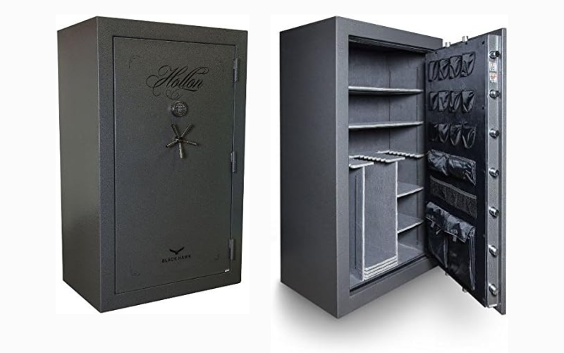 Hollon Safe Hollon BHS-45E Black Hawk Gun Safe - Best Long Gun Safe