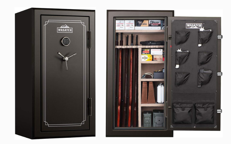 Wasatch 40 Gun Fire and Water Safe with E-Lock - Best Long Gun Sefe